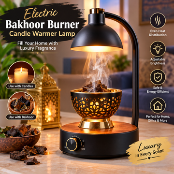 Electric Bakhoor Burner - Candle Warmer Lamp